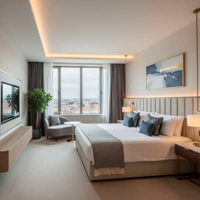 Luxury Hotel Apartment for Sale on Easy Installments | Dubai Twin Tower Al Kabir Downtown