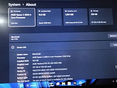 PC build gaming without gpu read description first