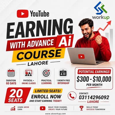 YouTube Automation Course (Free & Paid) - SK Workup