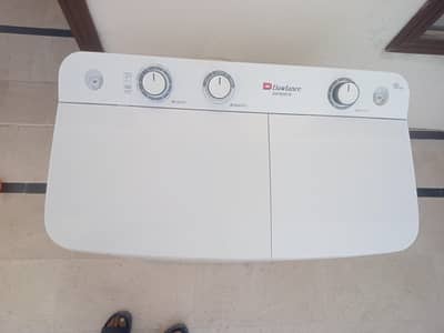 Dawlance DW 6550 W TWIN TUB WHITE LID (WHITE) Twin Tub Washing Machine