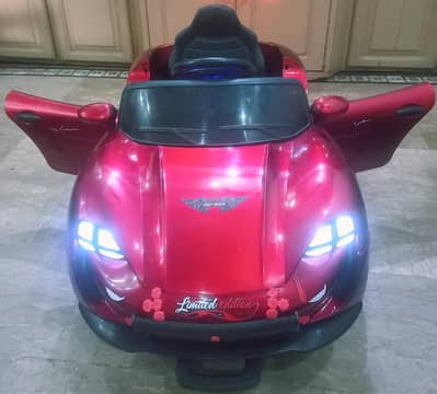 imported kids car with swing mode & full option Remote (matalic color)