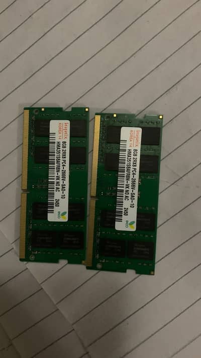 laptop ram 2x8Gb 16 Gb ram
