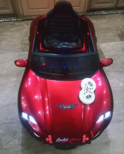imported kids car with swing mode & full option Remote (matalic color)