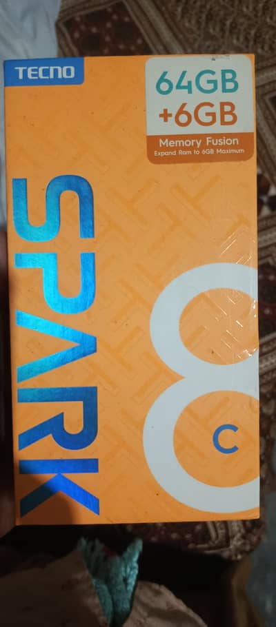 Tecno Spark 8c full box