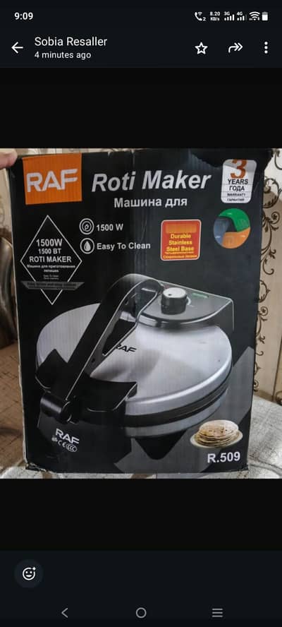 roti maker for sale urgently