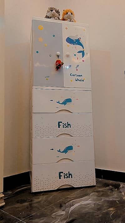 plastic cup board