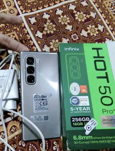 Infinix Hot 50 Pro Plus 8 GB Ram 256 GB Memory 03319793627