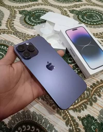 Apple iPhone 14 Pro Max official Pta afroved 256 GB memory water pack