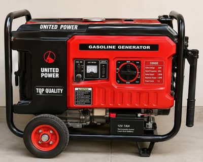 Generator gas and petrol 3.5 KVA self and kick