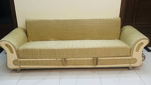 Sofa Cum Bed – 3 Seater – Good Condition