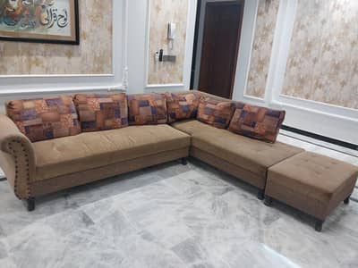 sofa with mini dinning set