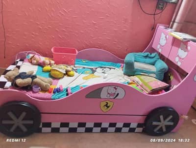 kids bed double bed