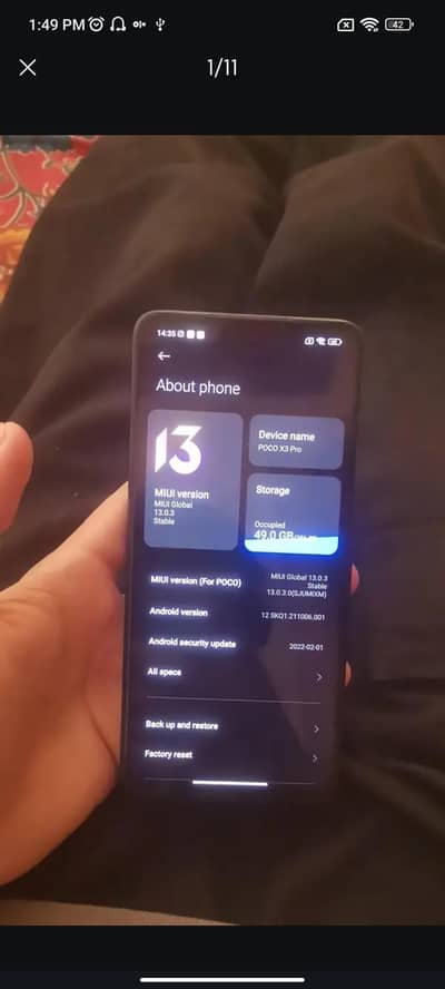 Xiaomi Poco X3 Pro
