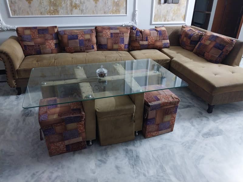 sofa with mini dinning set 3