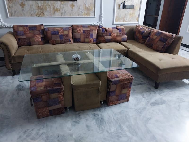 sofa with mini dinning set 4