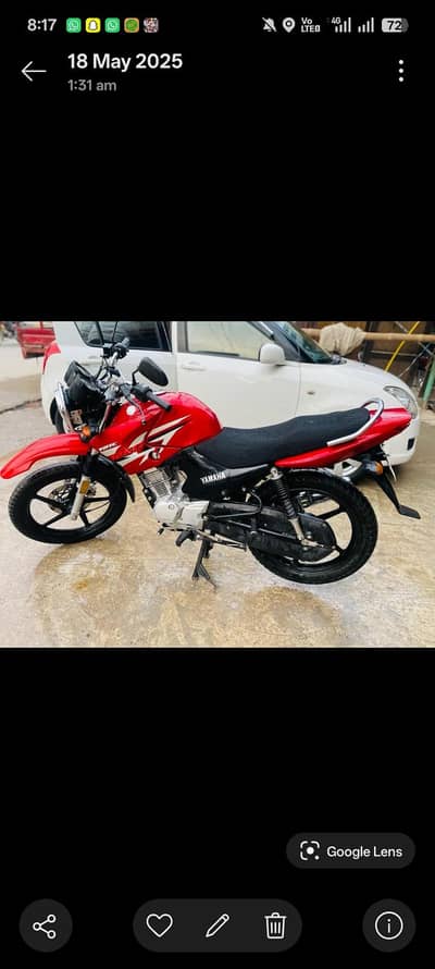 ybr 125G