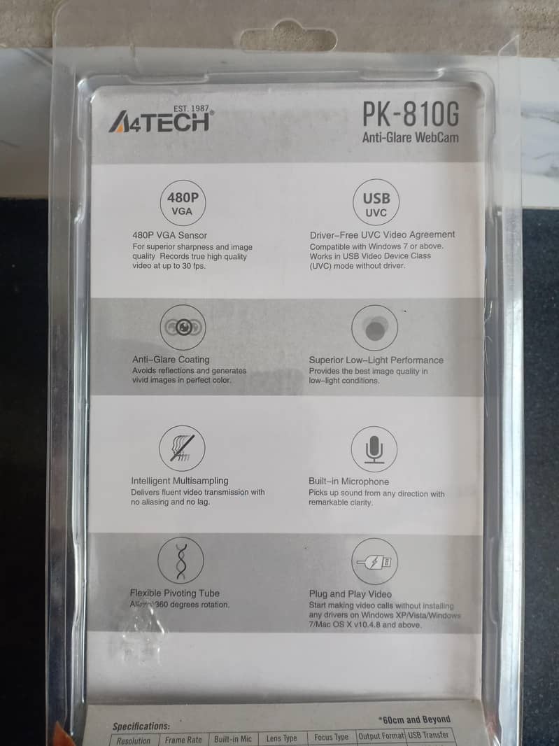 computer camera/webcam 810G 3