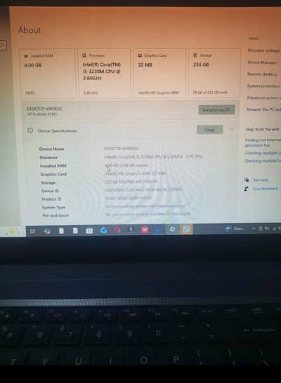 Laptop Core i5 3 generation