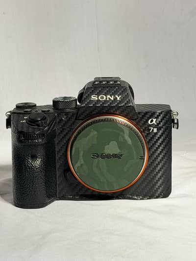 Sony a7iii camera with box