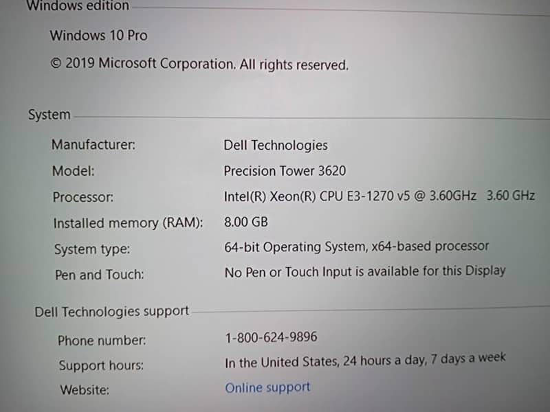 dell pc 3620 3
