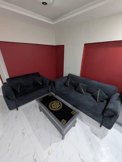 Sofa Set, 2 seater + 3 seater + Table