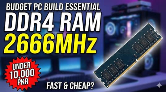 8 gb ddr4 2600 Mhz frequency ram
