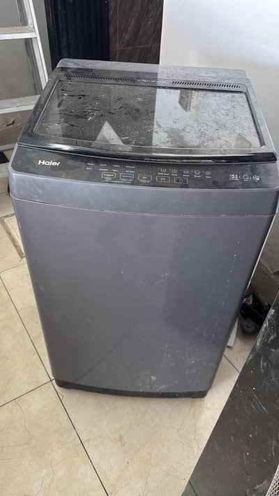 haier washingmachine 4 month used