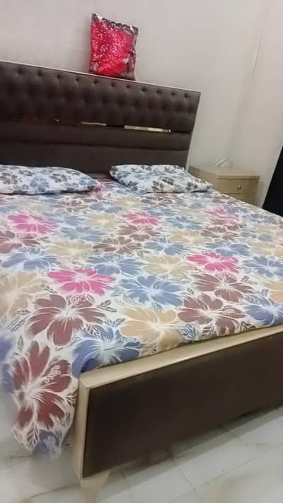 1 Bed set and 1 sofa kambed