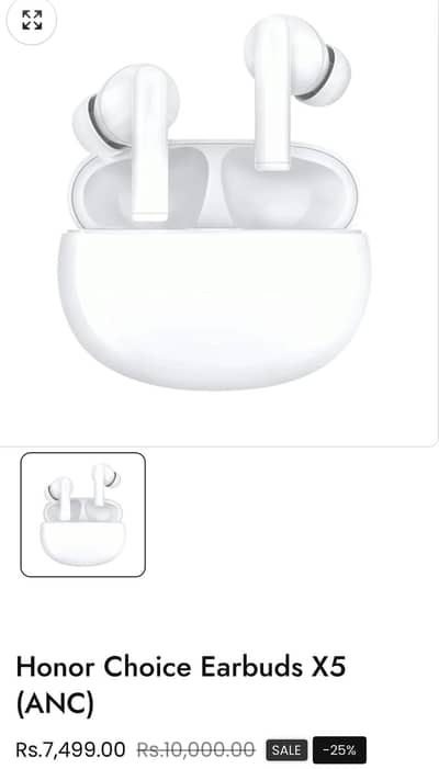 Honor choice earbuds x5