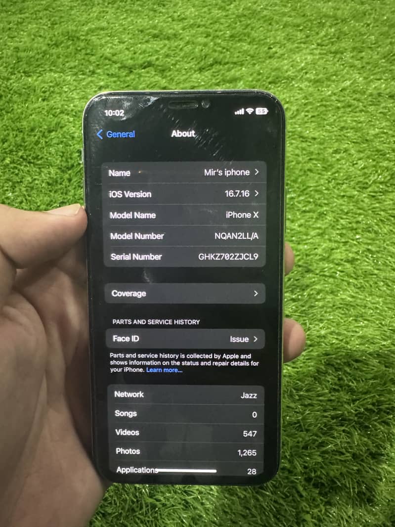 Apple iPhone X 5