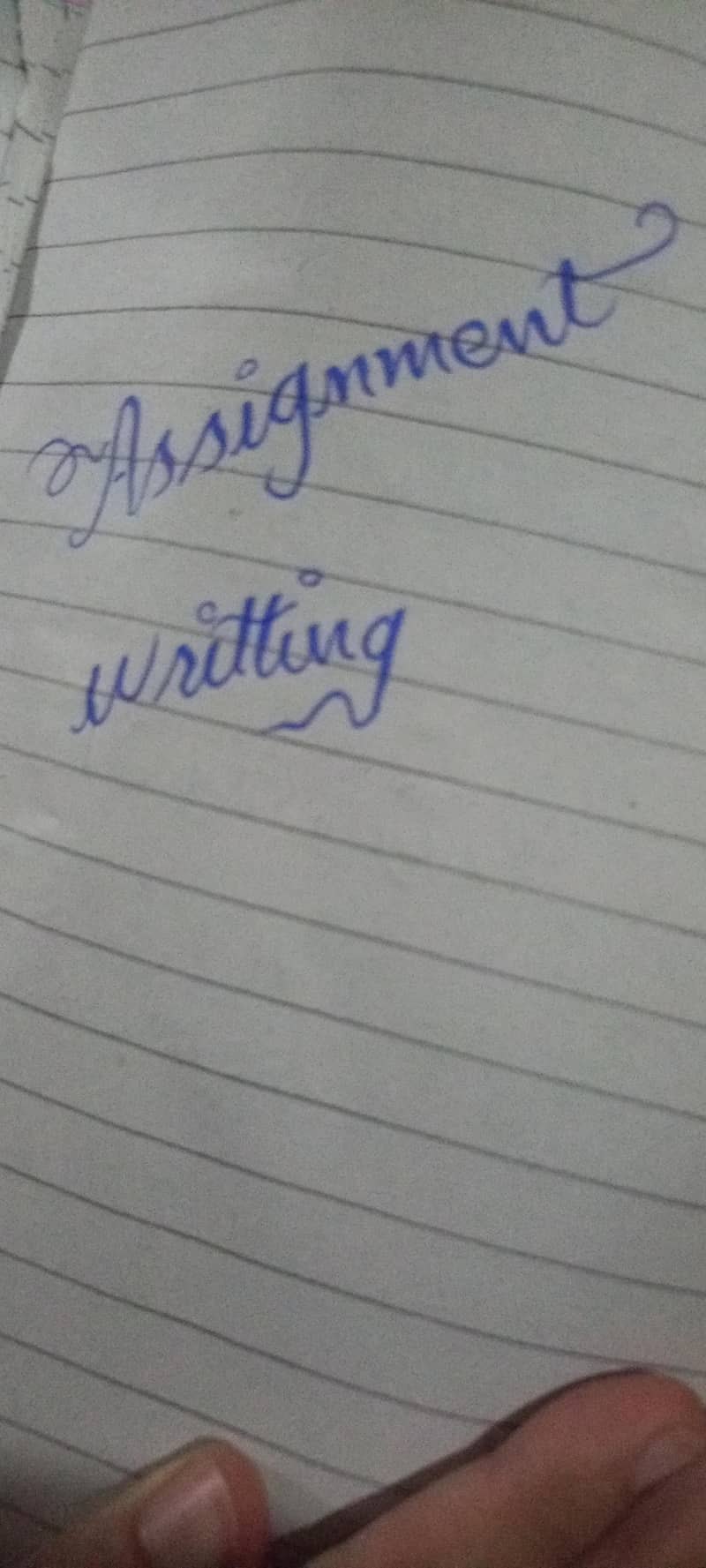 Assignment writting 0