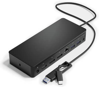 Dell D6000 Docking Station – Multi-Display USB-C/USB-A Laptop Dock
