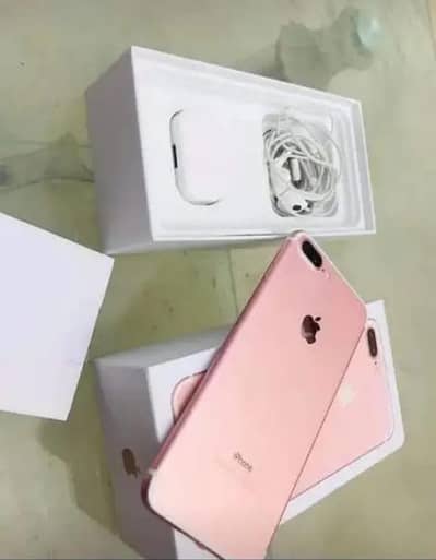 iPhone 7 plus 128 GB only WhatsApp number 03473164707