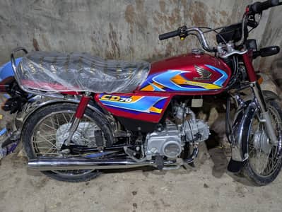 Honda CD 70 Red | New Bike