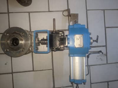 Pneumatic actuated ball valve