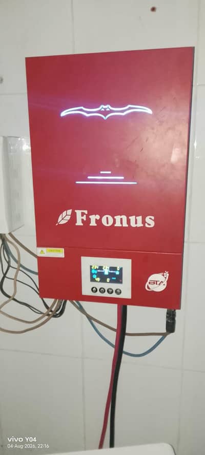 Fronus inverter in best condition that is now fix in Masjid