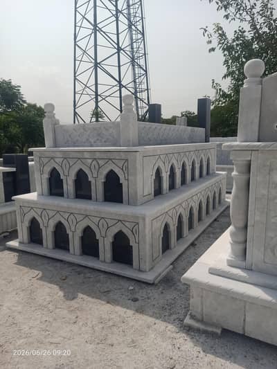 Custom-Made Marble Graves