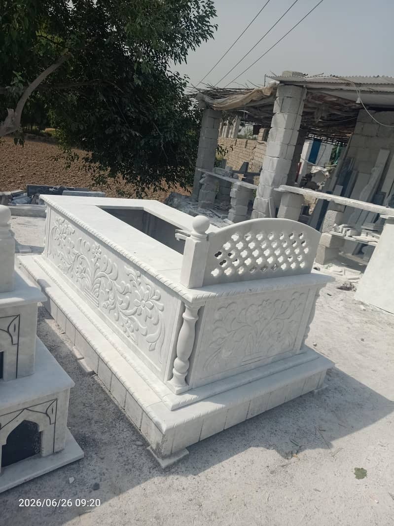 Custom-Made Marble Graves 1