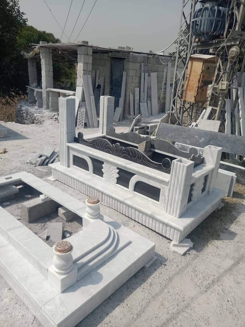 Custom-Made Marble Graves 2