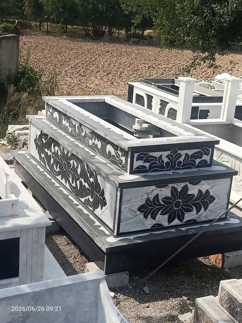 Custom-Made Marble Graves 5