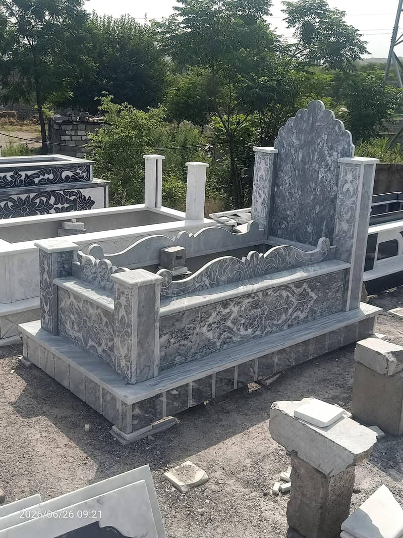 Custom-Made Marble Graves 6