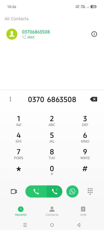 VIP golden number urgent sale