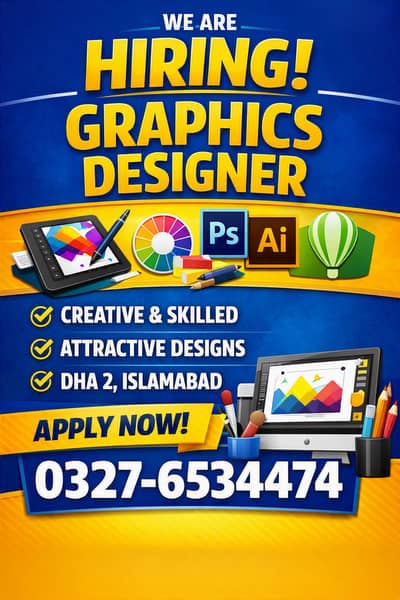 Hiring: Graphics Designer