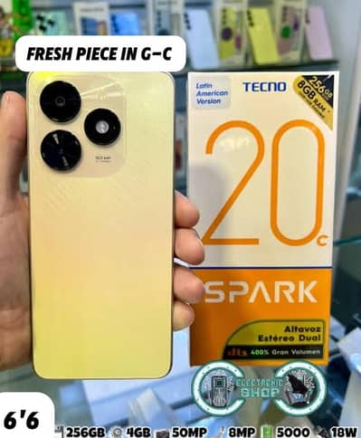Tecno Spark 20 | 8+8GB/256GB | Excellent Condition