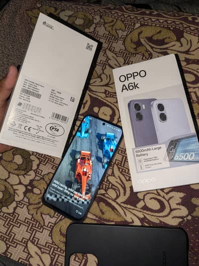 OPPO A6k 6gb ram to 128 gb storage
