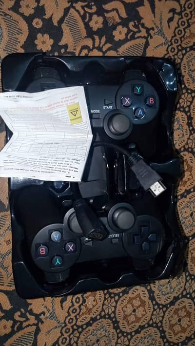 gaming cosole with two controller