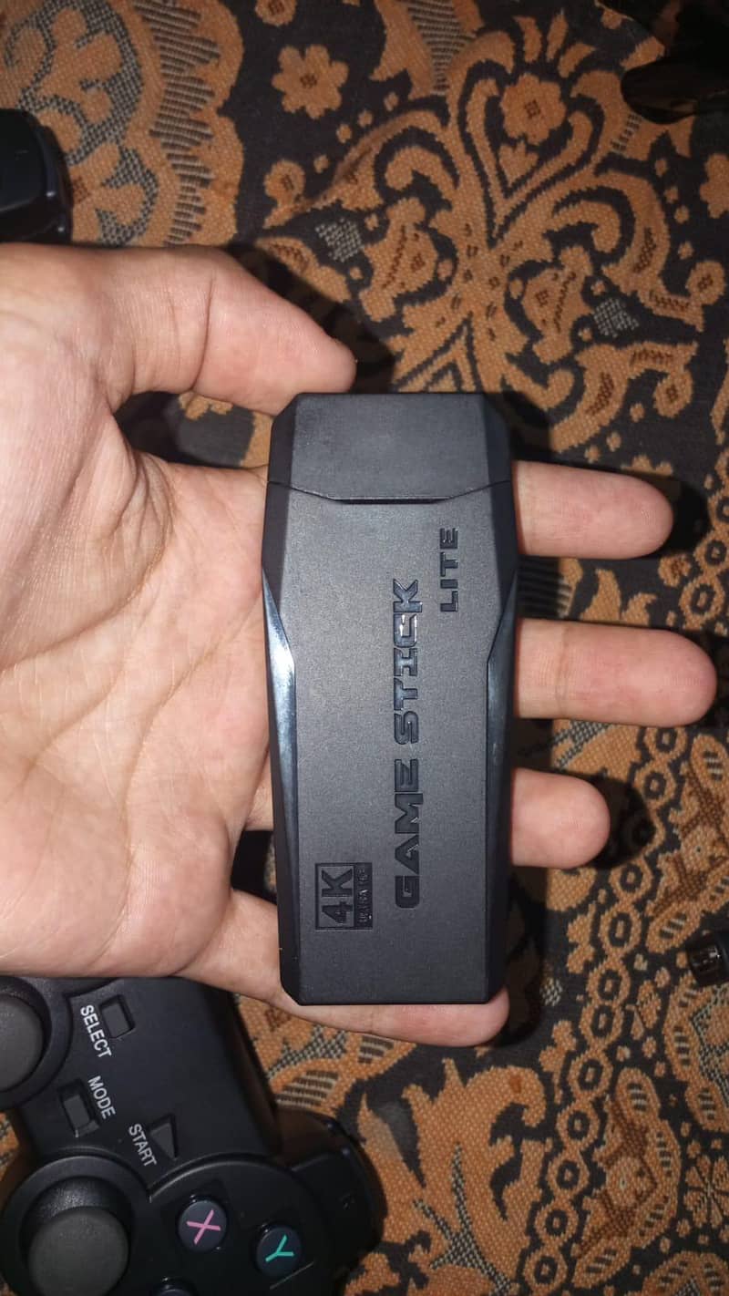 gaming cosole with two controller 1