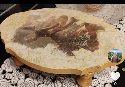 hand crafted table riser