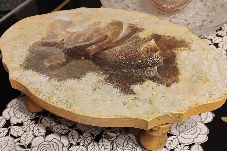 hand crafted table riser 2