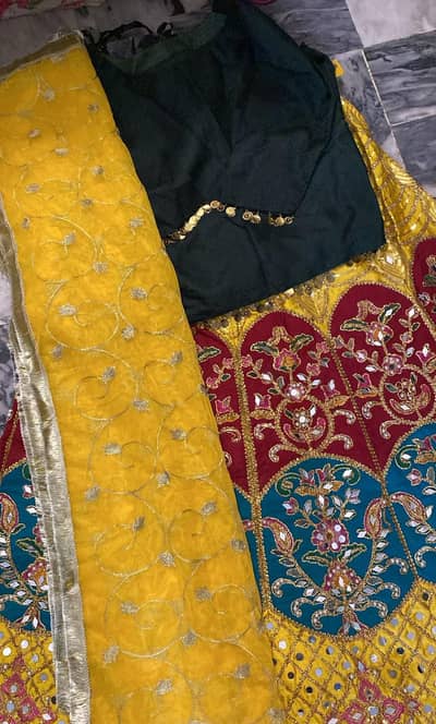 For Sale – Beautiful Embroidered Lehenga Choli